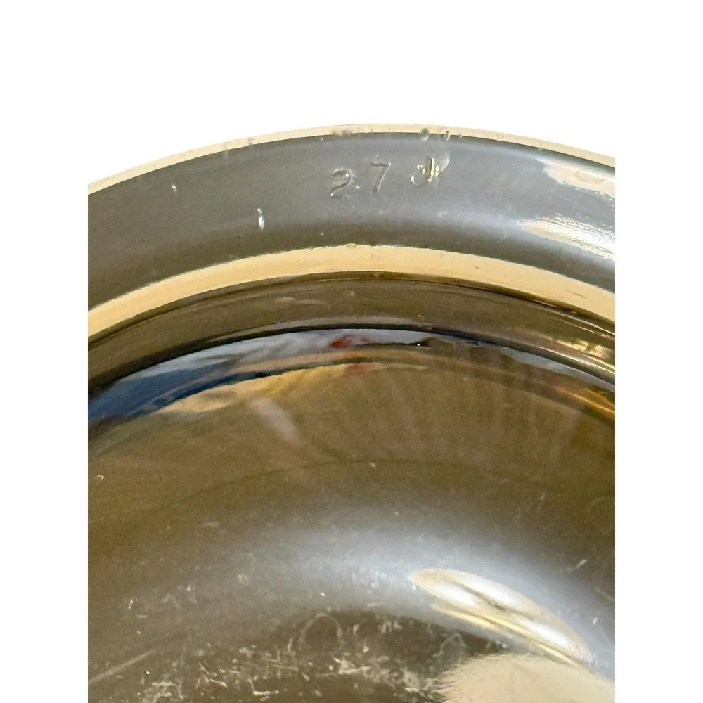 Vtg Pyrex England Brown Amber‎ Oval Baking/Serving Casserole Dish Qty 2